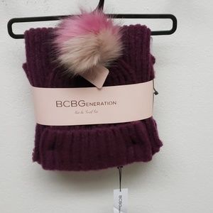 BCBG Hat & Scarf Set